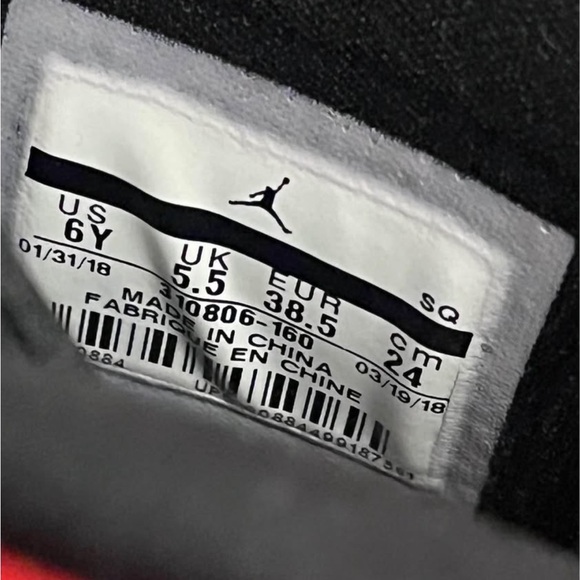 Red and Blue High-Top Sneakers - Picture 3 of 3